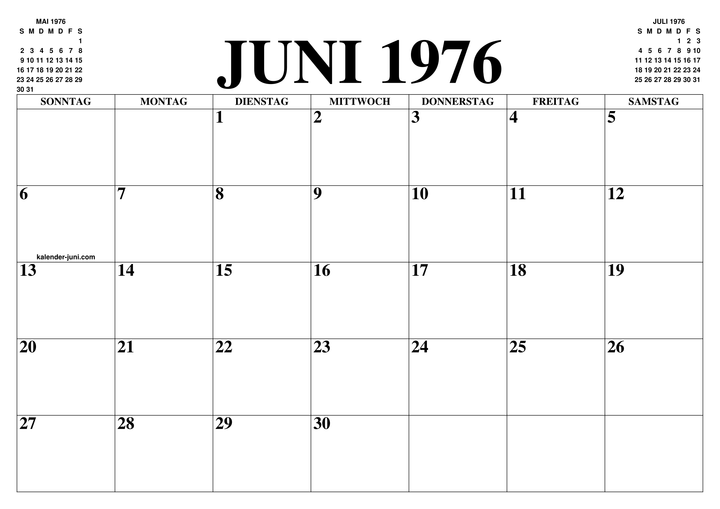 kalender-juni-1976-juni-kalender-zum-ausdrucken-gratis-monat-und-jahr